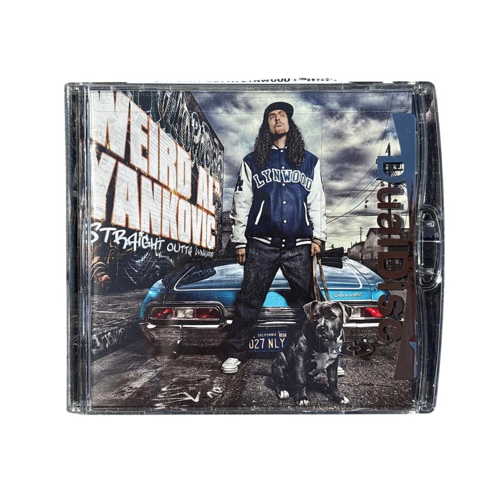 Y2K “Weird Al” Yankovic straight out of Lynnwood CD DVD dual disc white & nerdy